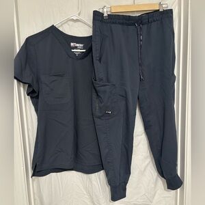 Grey's Anatomy Gray Scrub Set